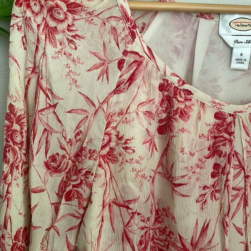 Talbots Silk Blouse - Picture 3 of 3